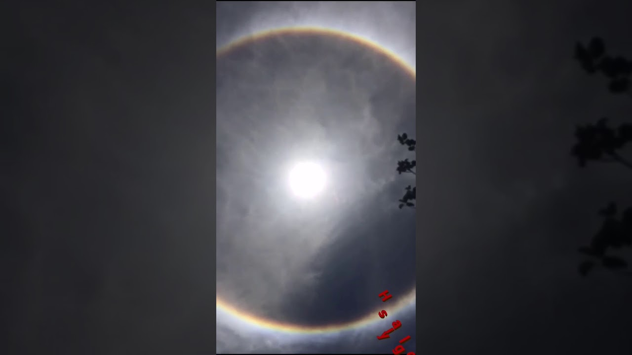 Arcoíris alrededor del sol: significado bíblico