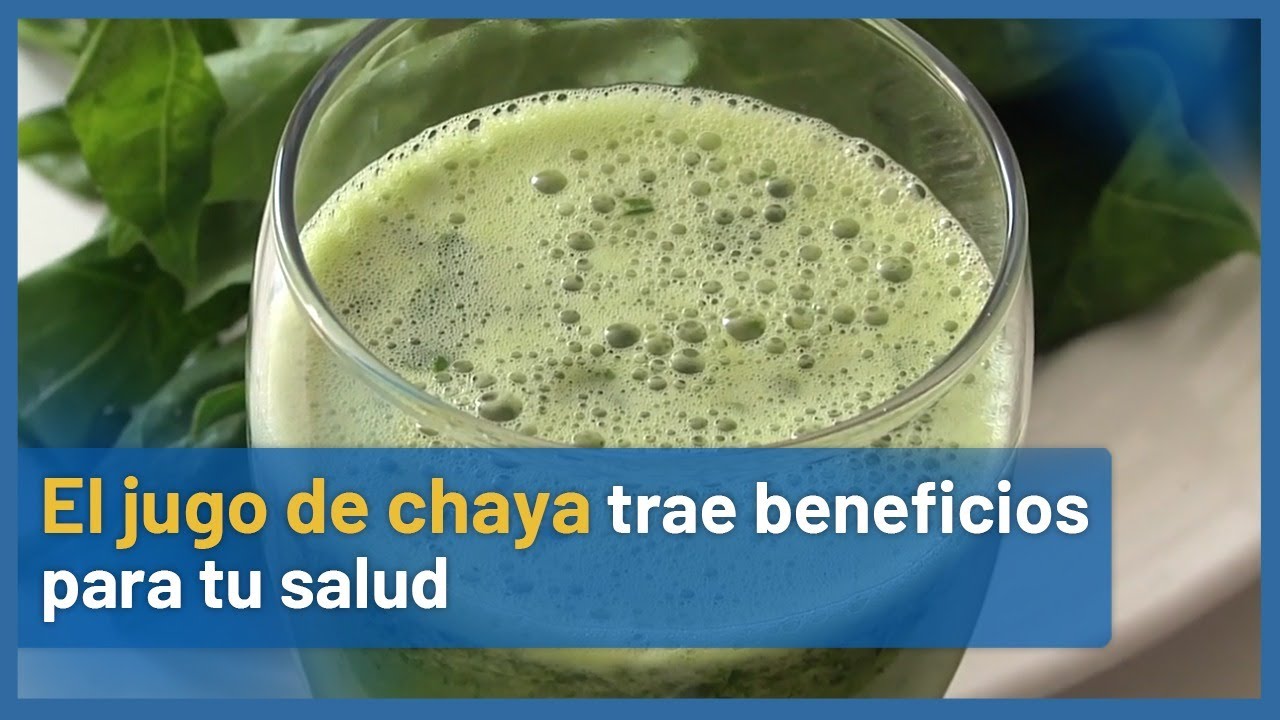 Beneficios de la chaya con limón
