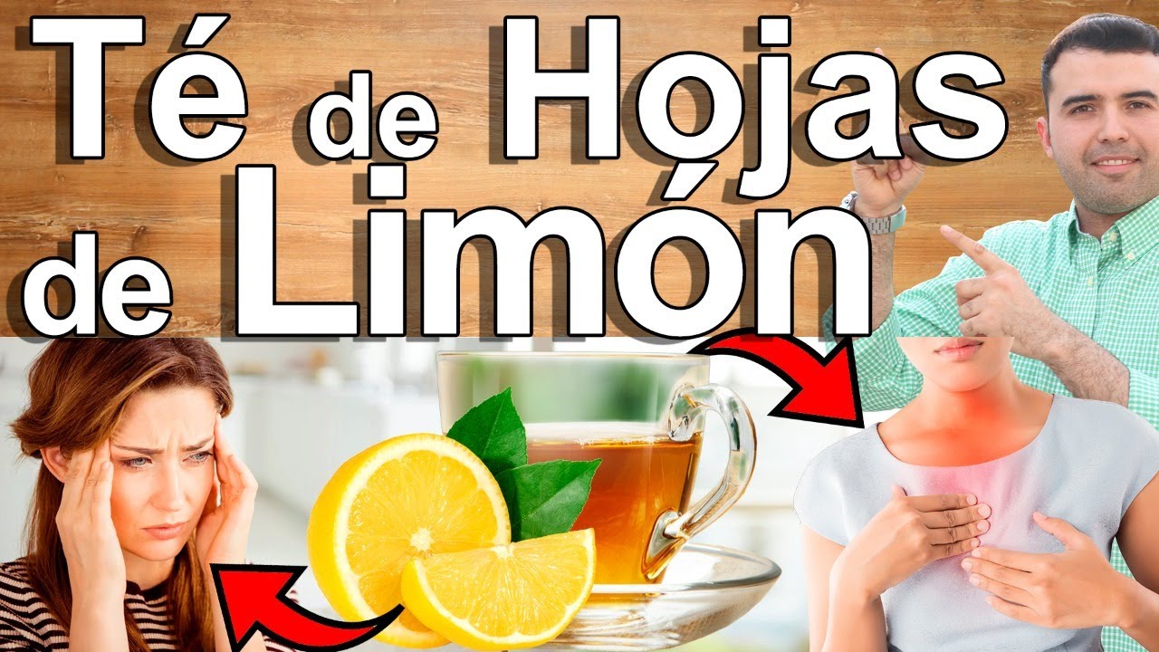 Beneficios del té de hojas de limón
