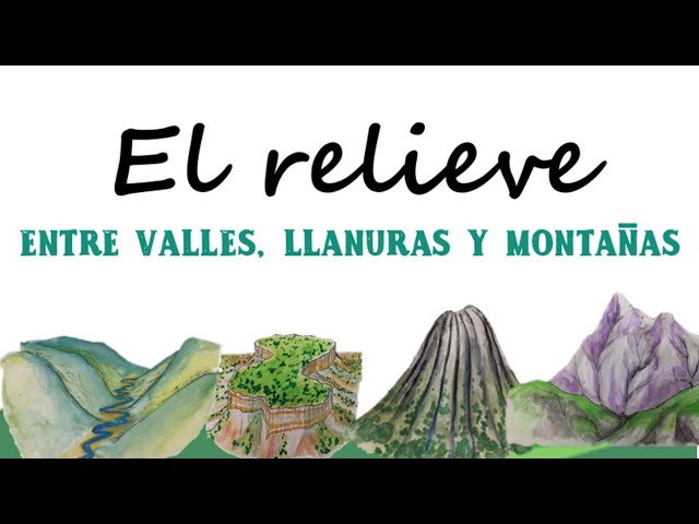 Características de montañas mesetas llanuras y depresiones