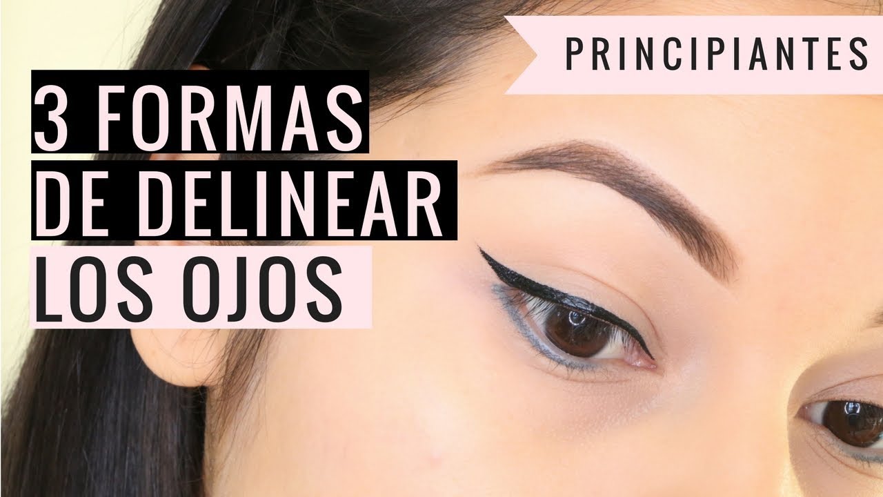 Delineado ideal para ojos grandes