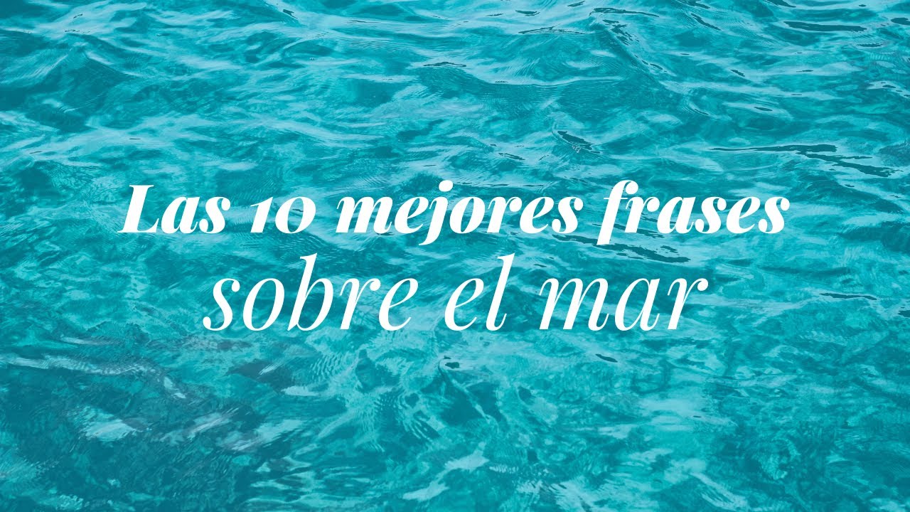 Frases de amor bajo el mar