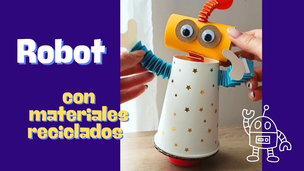 Juguetes reciclados para niños de primaria