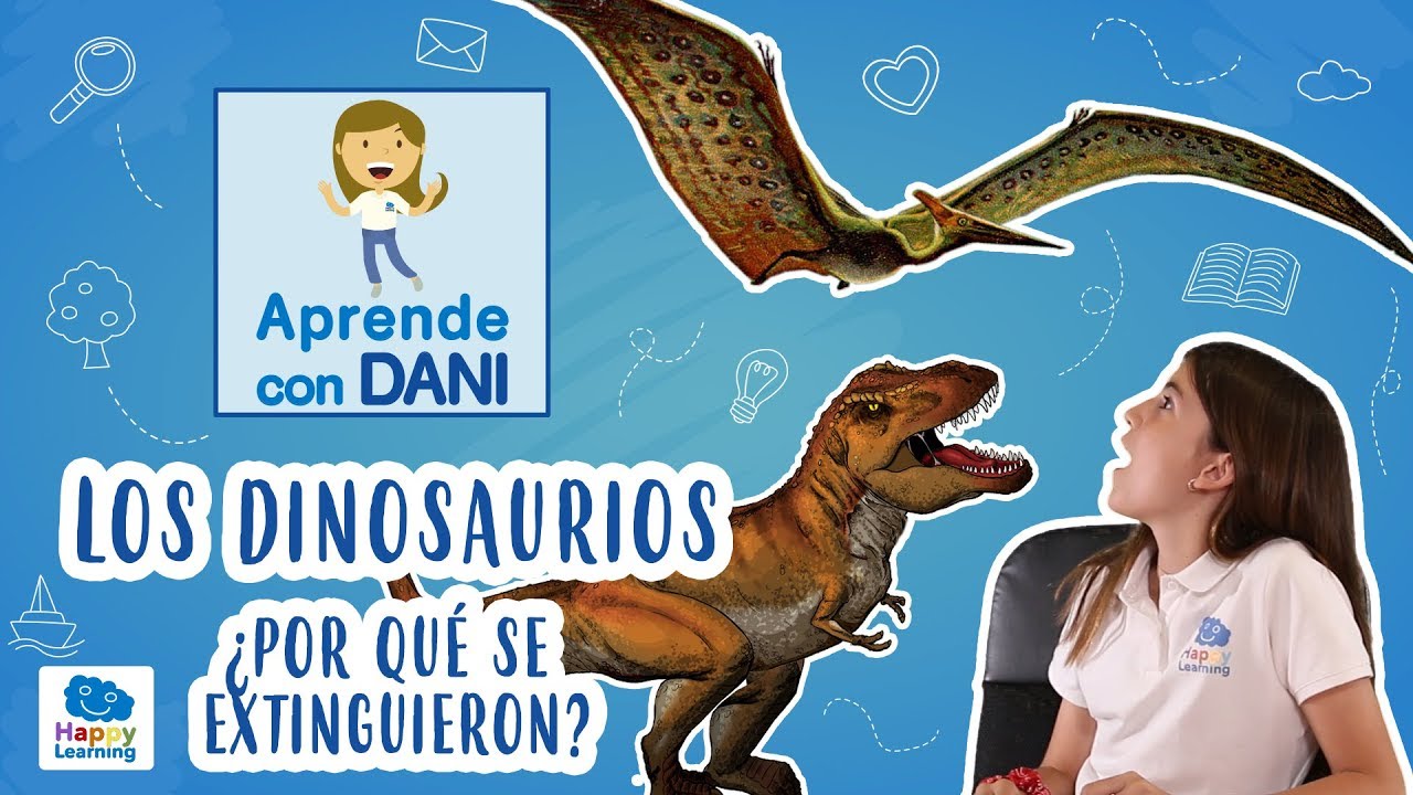 La extinción de los dinosaurios explicada para niños