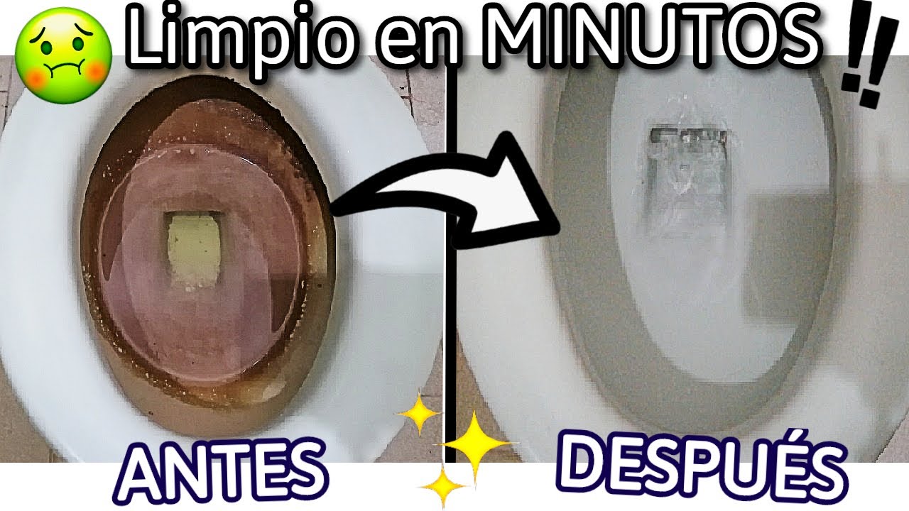 Limpiar el sarro del baño