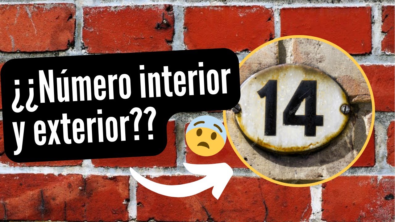 Números de casa: exterior e interior