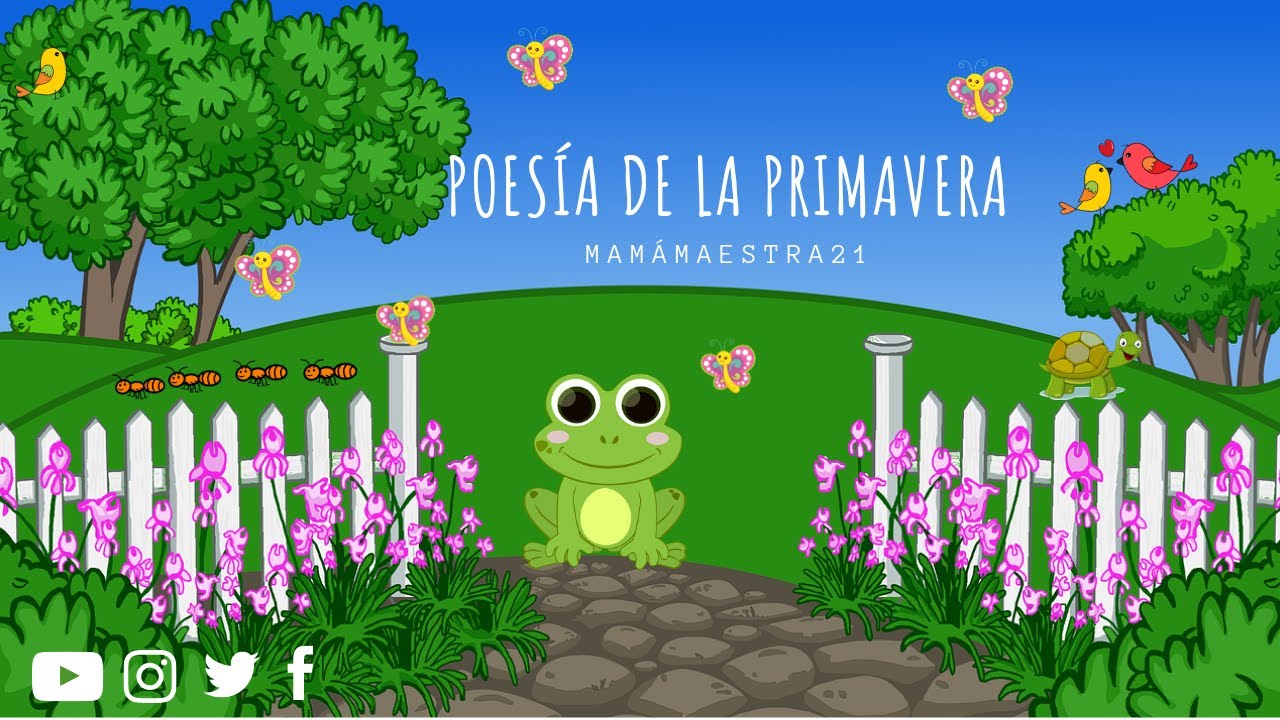 Poesía a la primavera para niños