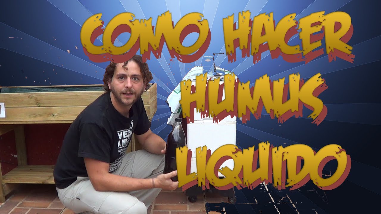 Preparación de humus de lombriz líquido