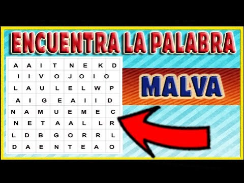 Sopa de letras de plantas y sus partes