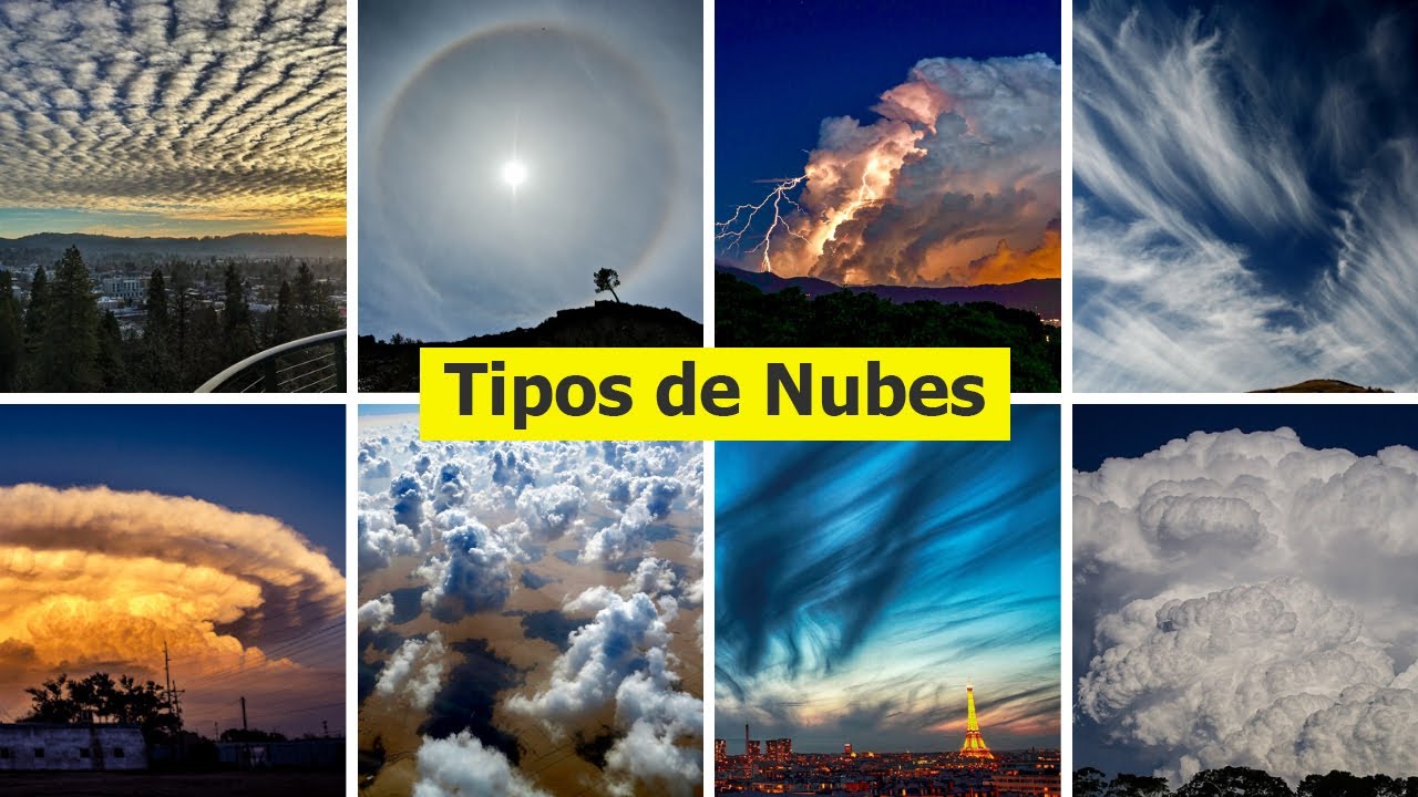 Tipo de nube con forma de montaña pequeña