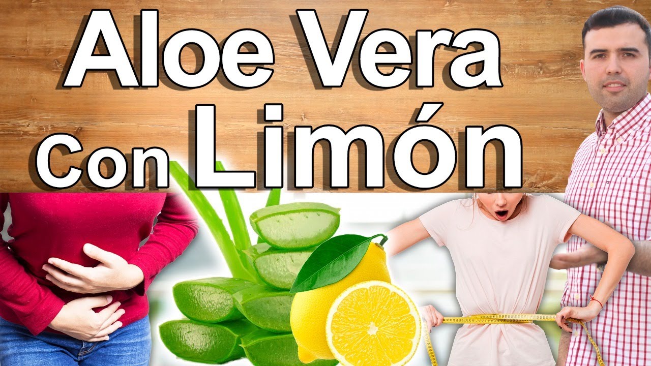 Agua de Aloe Vera y Limón: Propiedades y Beneficios