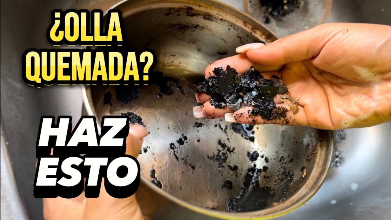 Cómo eliminar manchas de leche quemada en ollas