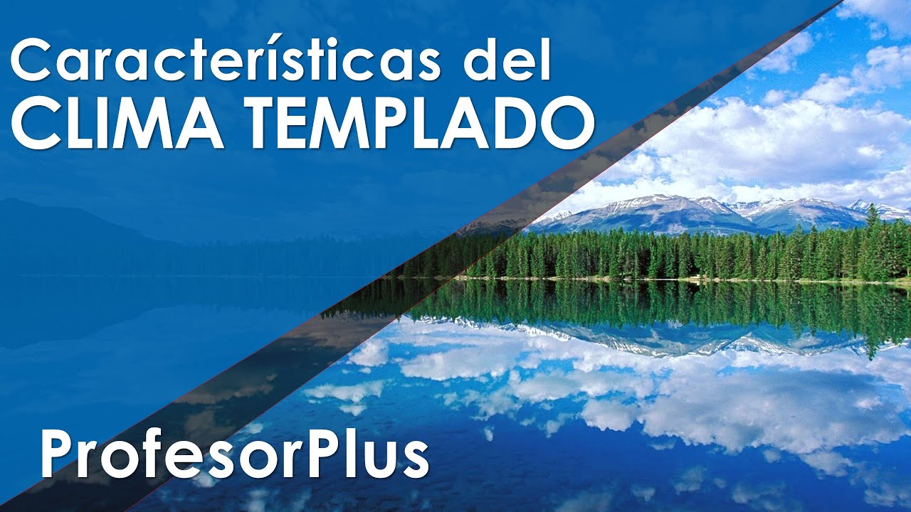 Cuáles son las características del clima templado
