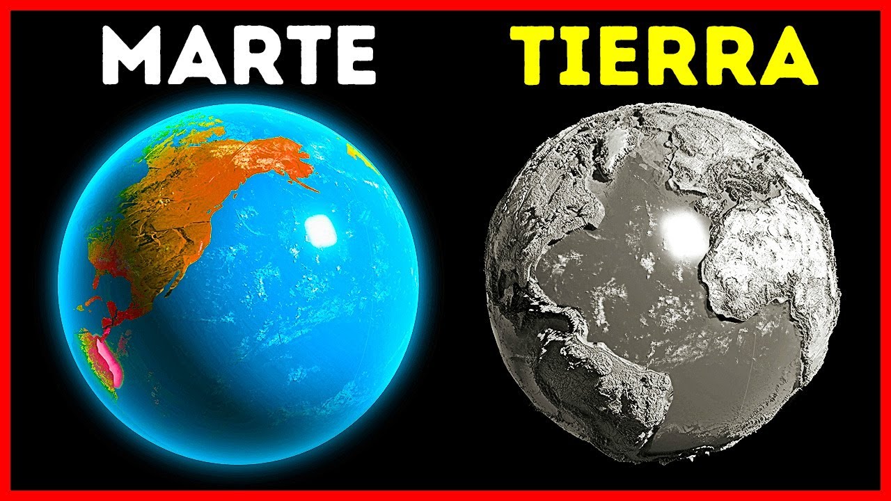 Diferencias entre la Tierra y Marte