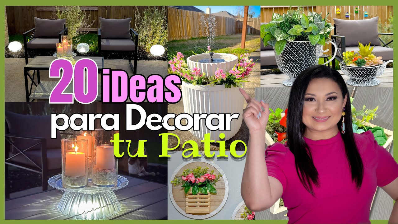 Ideas para embellecer el jardín de tu casa