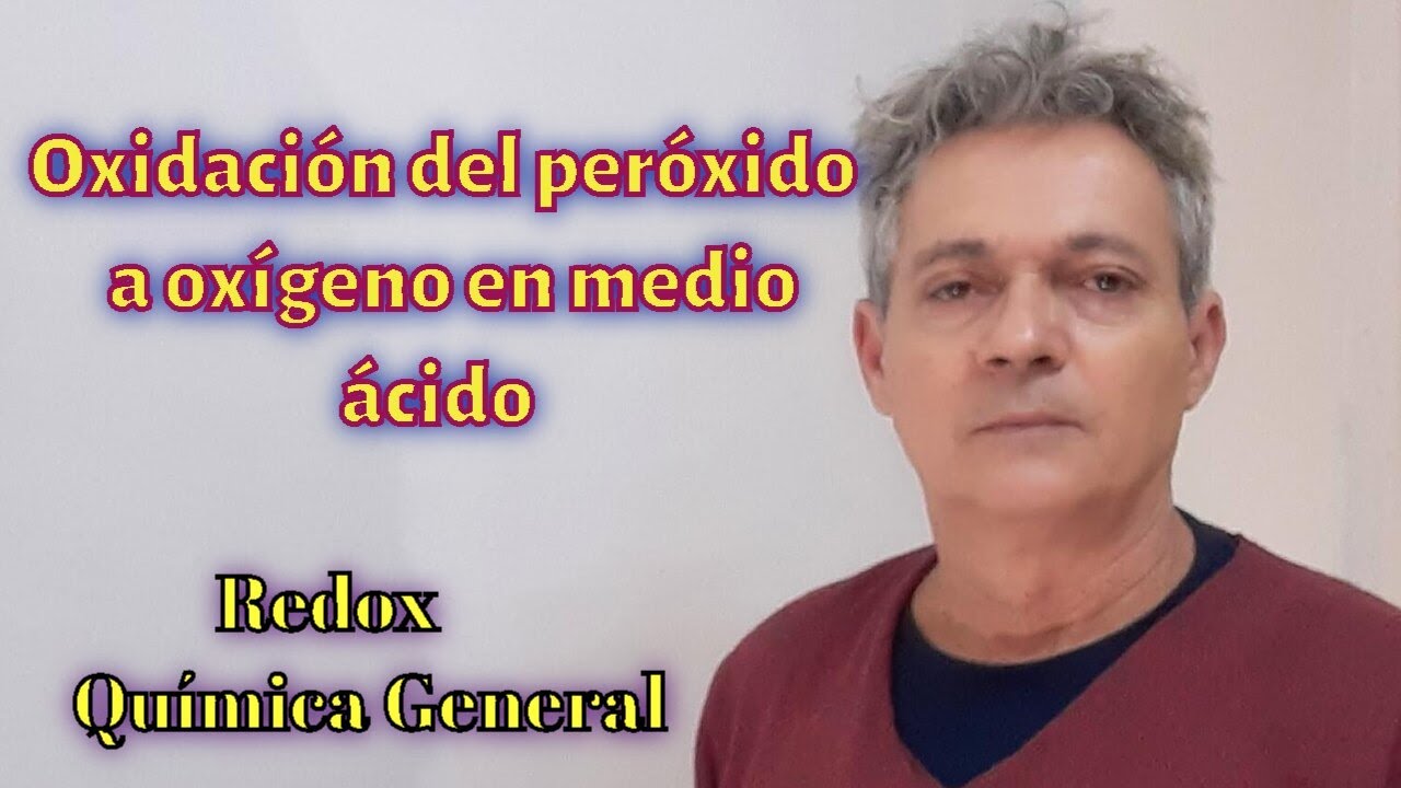 Niveles de oxígeno en el peróxido de hidrógeno