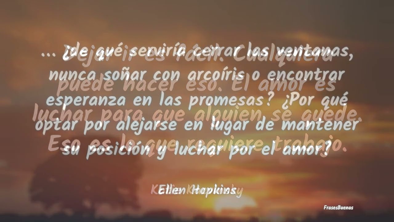 Palabras para luchar por el amor