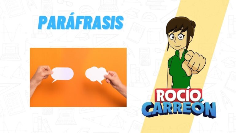 Paráfrasis simple para niños de cuarto grado - promagal.es - Blog