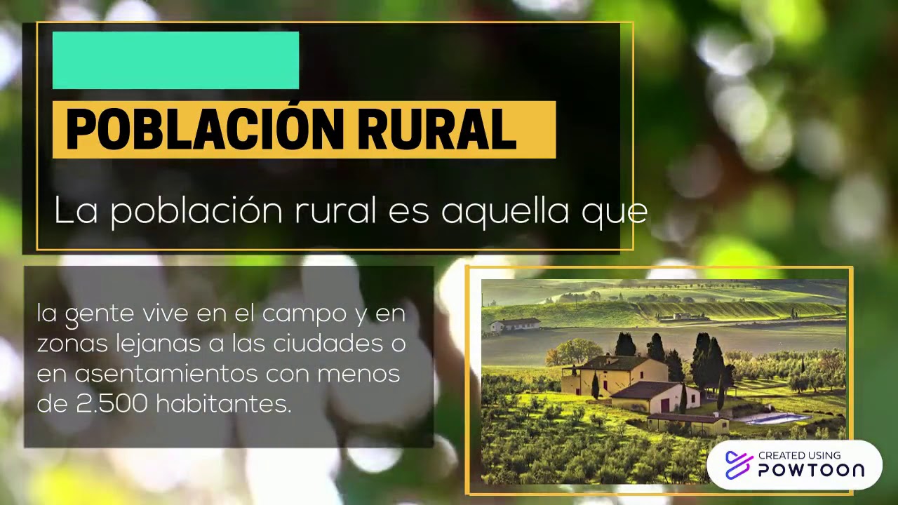 Rasgos distintivos de la población rural venezolana