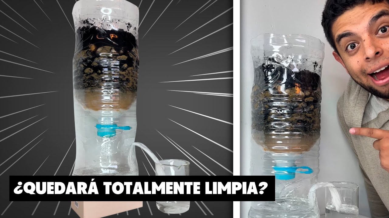 Sistema casero de purificación de agua