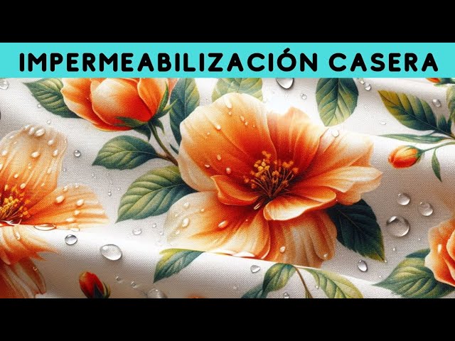 Tela de seda resistente al agua