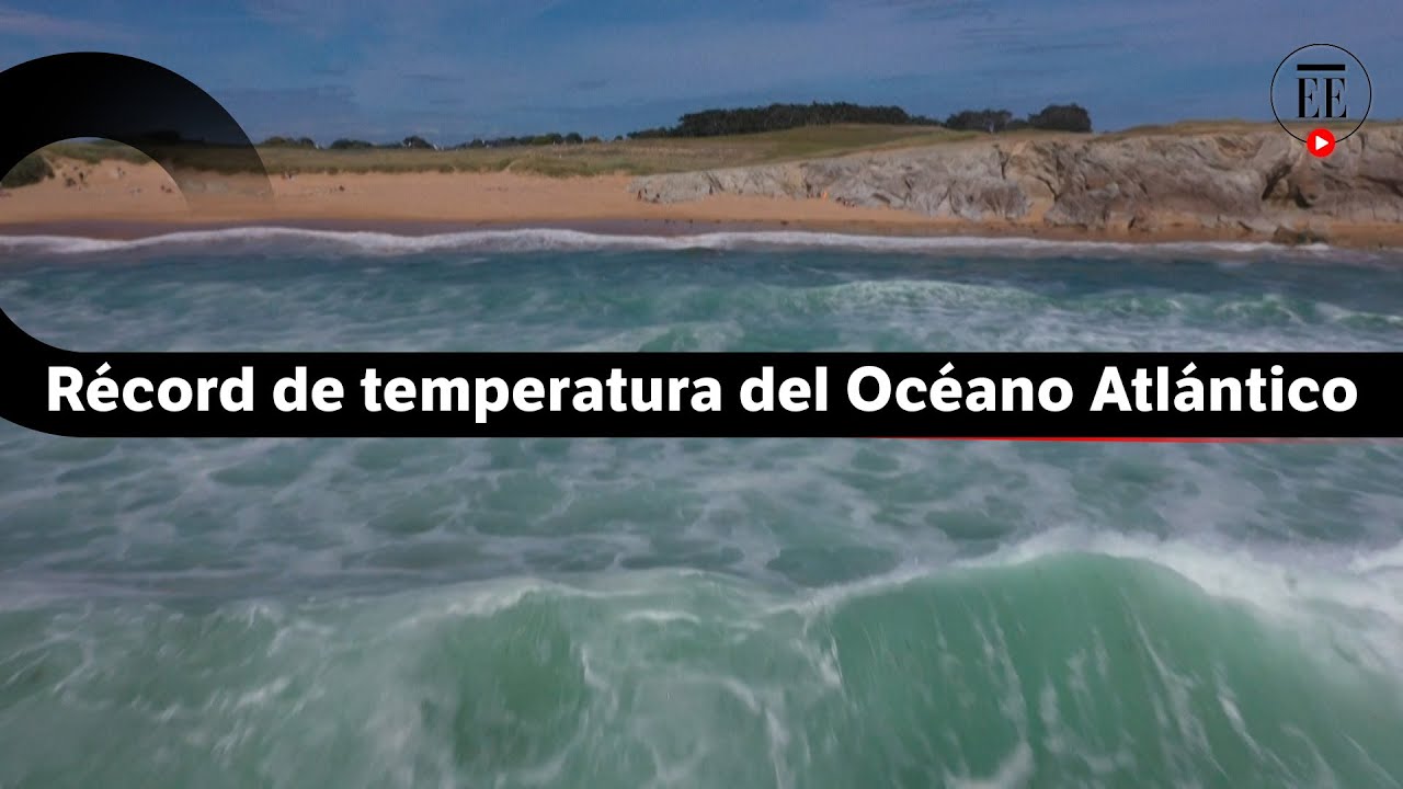 Temperatura del agua en el Atlántico