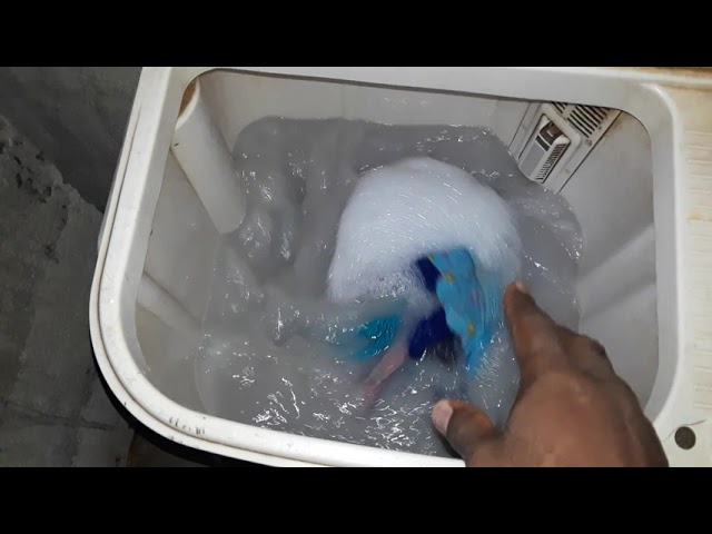 Capacidad de agua de una lavadora estándar