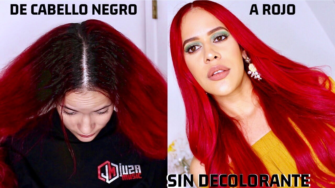 Cómo conseguir un rojo intenso en el pelo