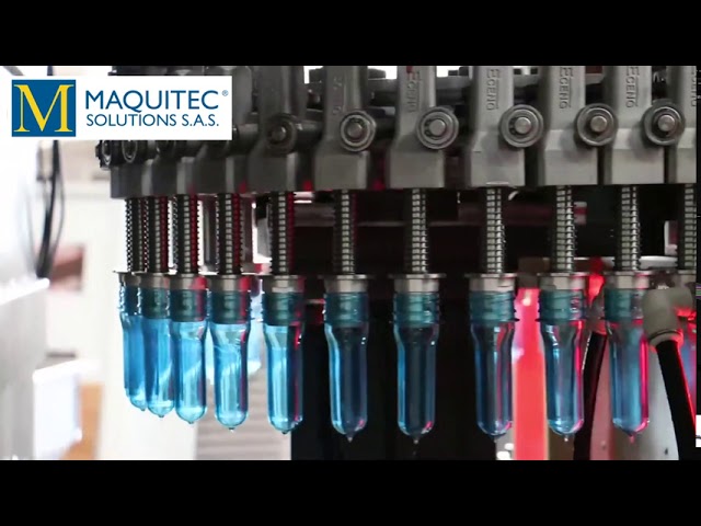 Fabricación de botellas de plástico para agua