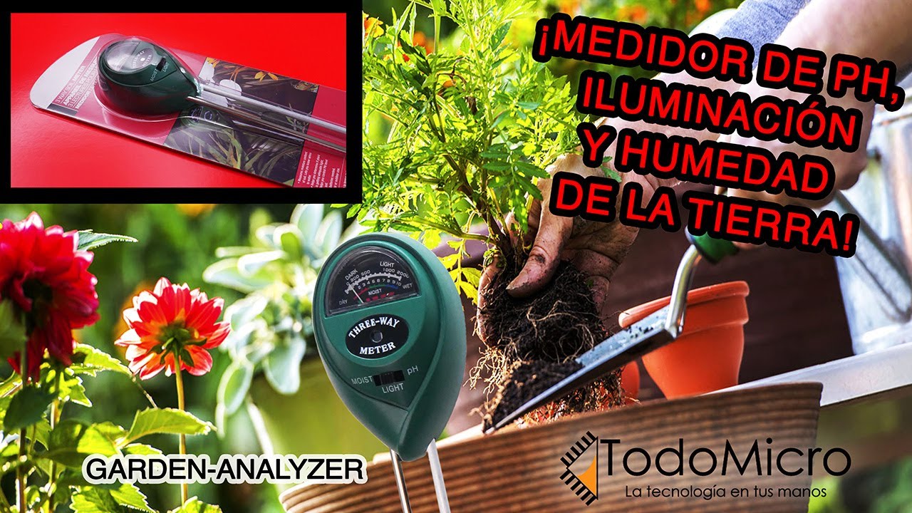 Instrumentos para medir la humedad del suelo