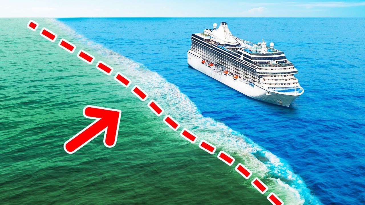 La línea que divide el mar y la tierra