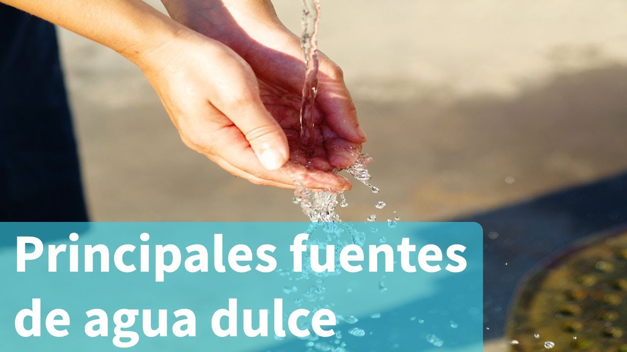 Las principales fuentes de agua que debes conocer